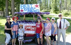 Bayview Daze Parade promoting the "Best Local Newspaper"  2024