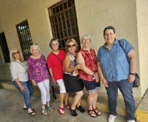 Bayview Council gals touring the Brig.